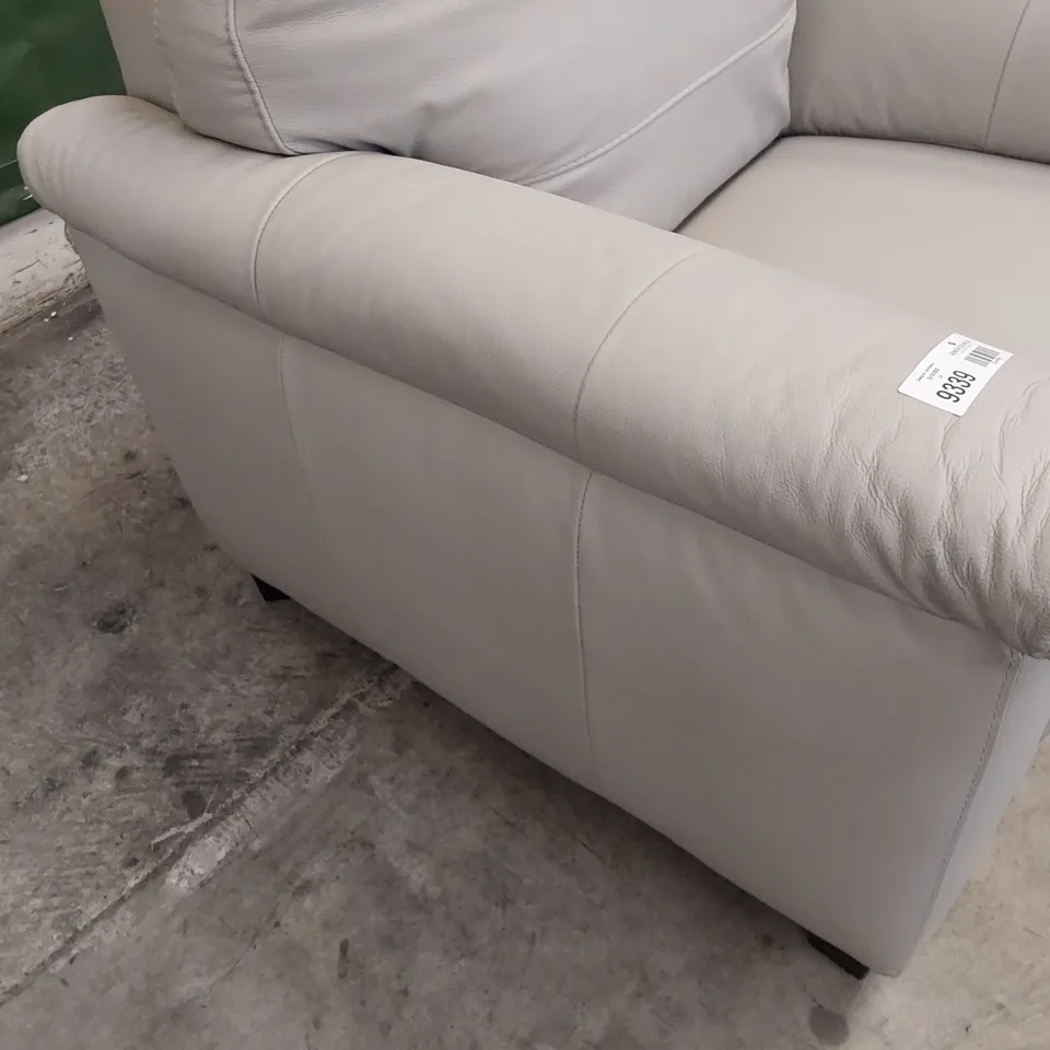 DESIGNER EASY CHAIR CLAY LEATHER 