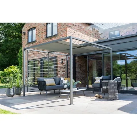 BOXED BRADENVILLE 2.8 SLIDING ROOF PERGOLA (1 BOX)