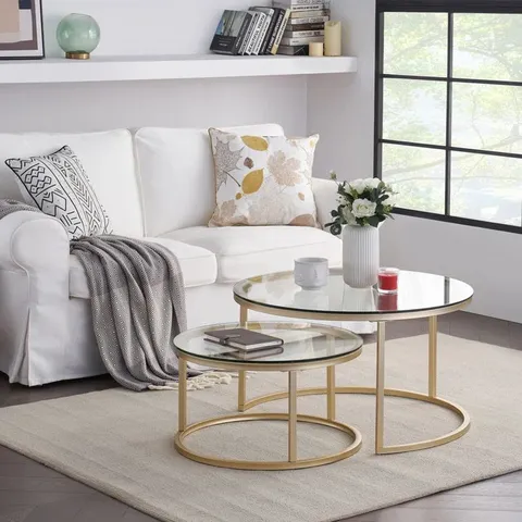 BOXED ORR 2 PIECE FRAME COFFEE TABLE