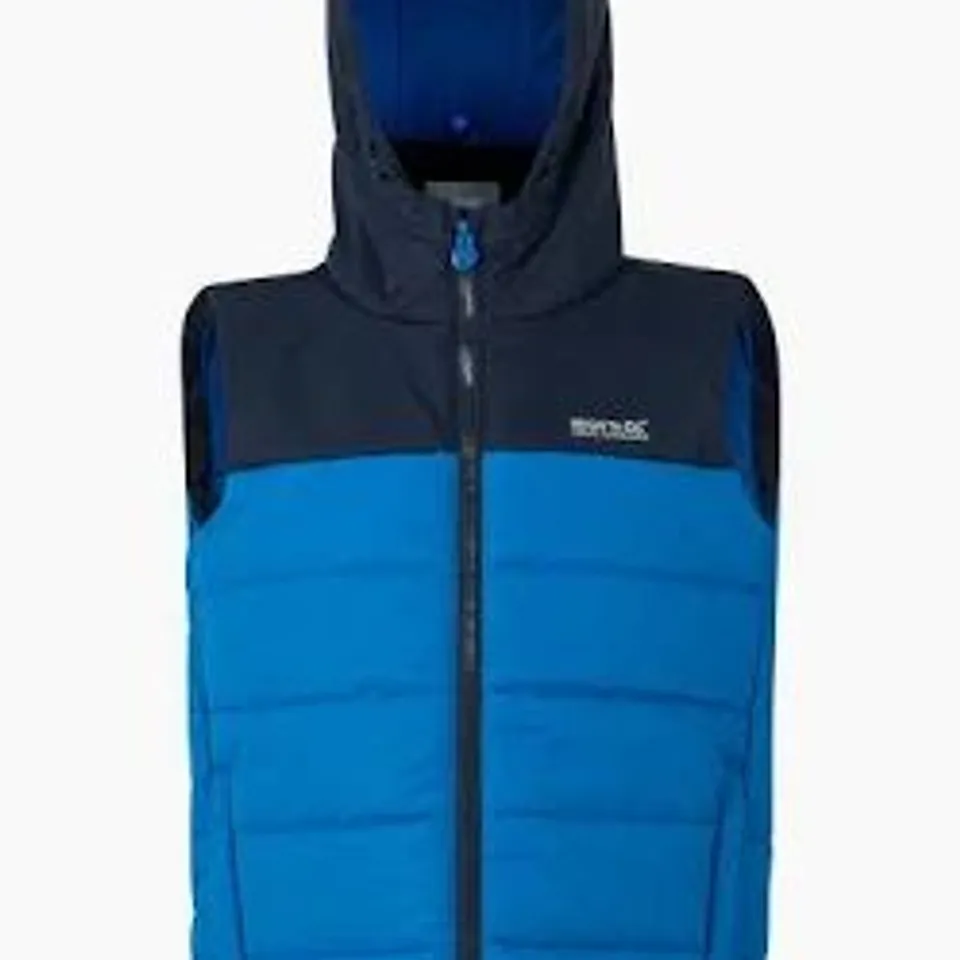 BRAND NEW REGATTA LOFTHOUSE BODYWARMER IN BLUE/NAVY - UK 11/12 YRS