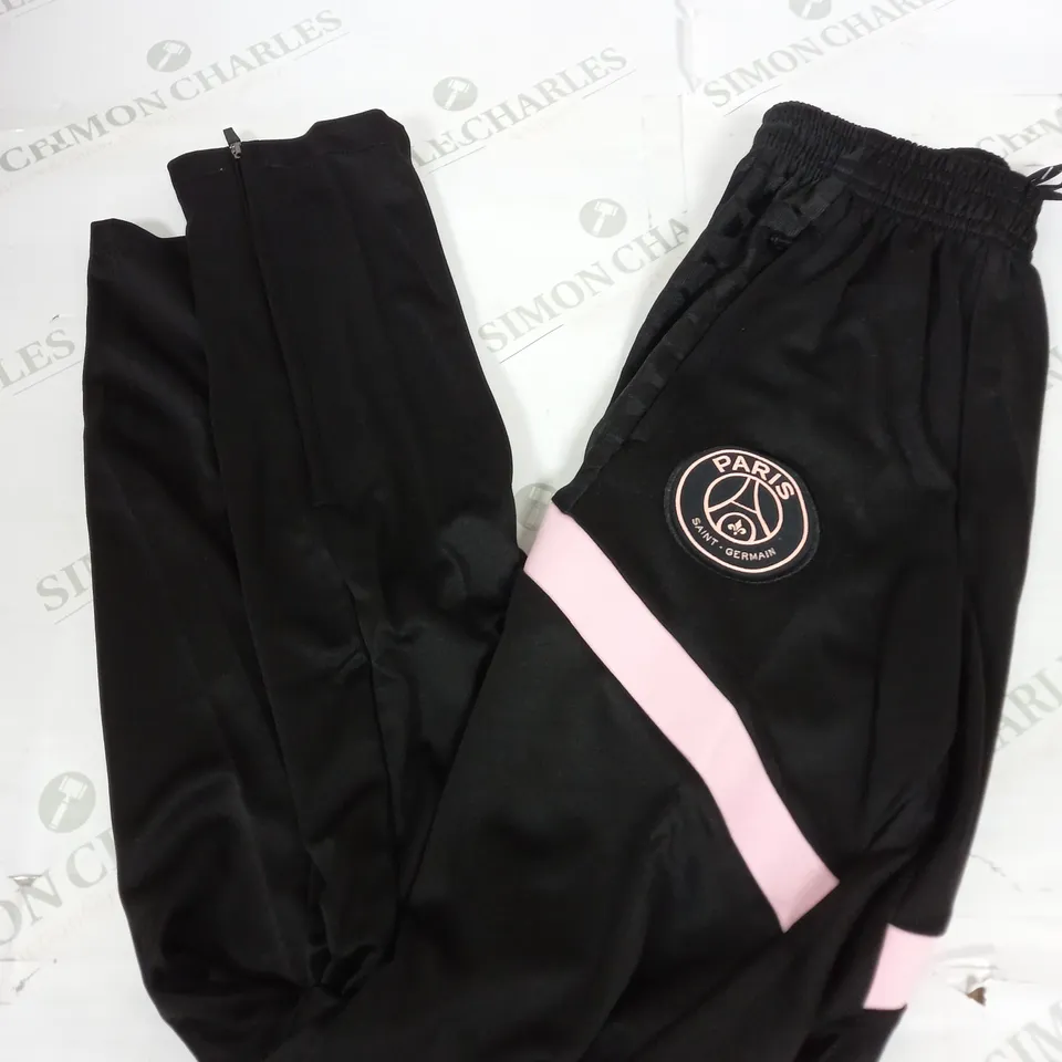 NIKE PSG TRAINING TRACKSUIT IN BLACK/PINK - SIZE 18