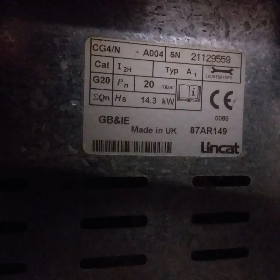 LINCAT GS4 GAS GRIDDLE