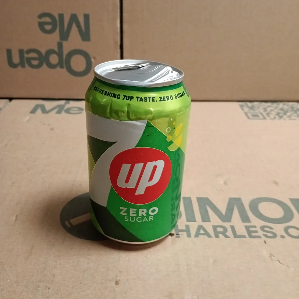 APPROXIMATELY 20 CANS OF 7UP ZERO 330ML