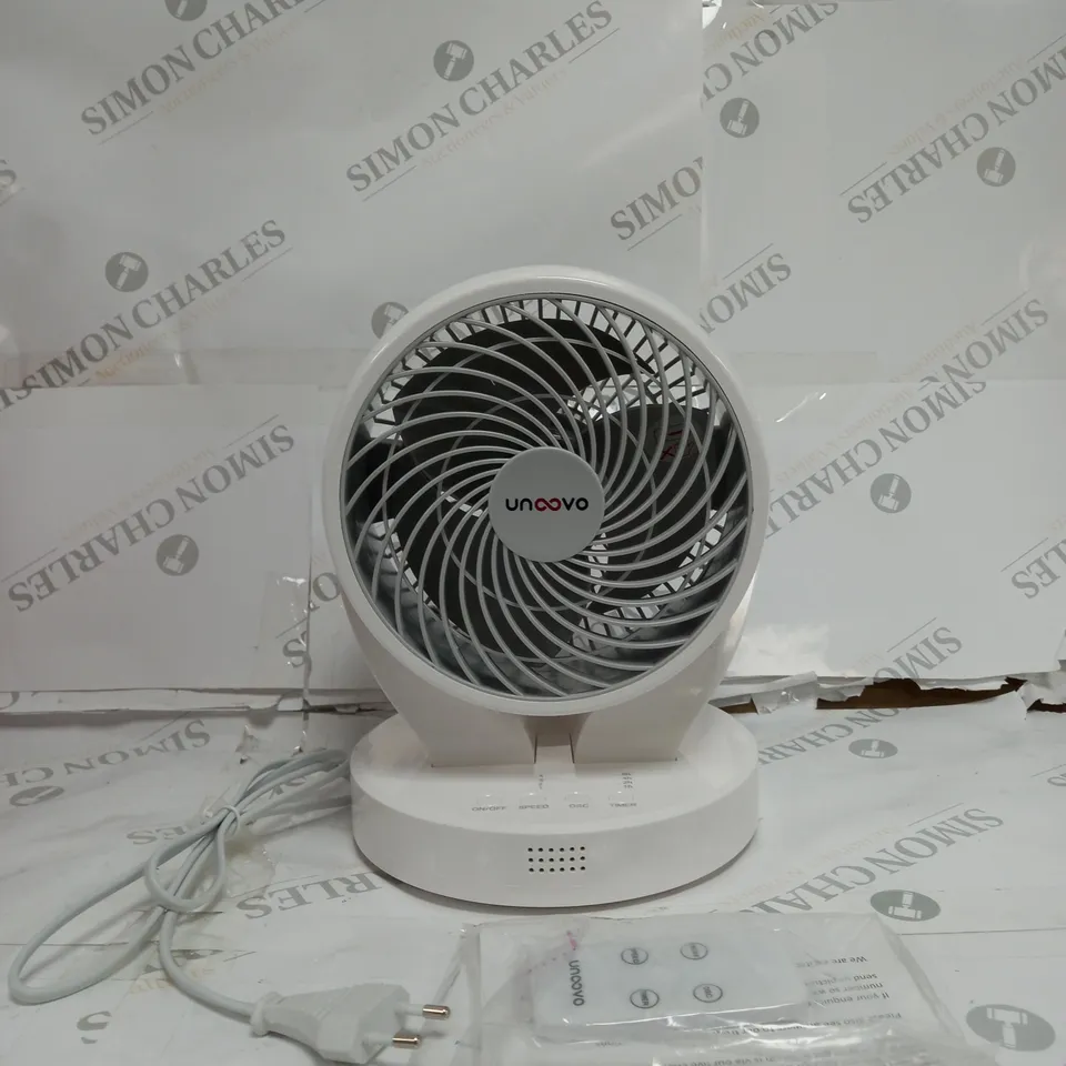 BOXED UNOOVO 7 INCH DESK FAN