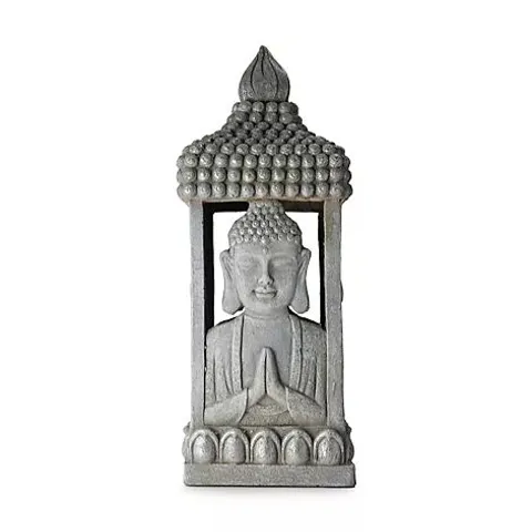 MY GARDEN STORIES SOLAR LED BUDDHA TEMPLE