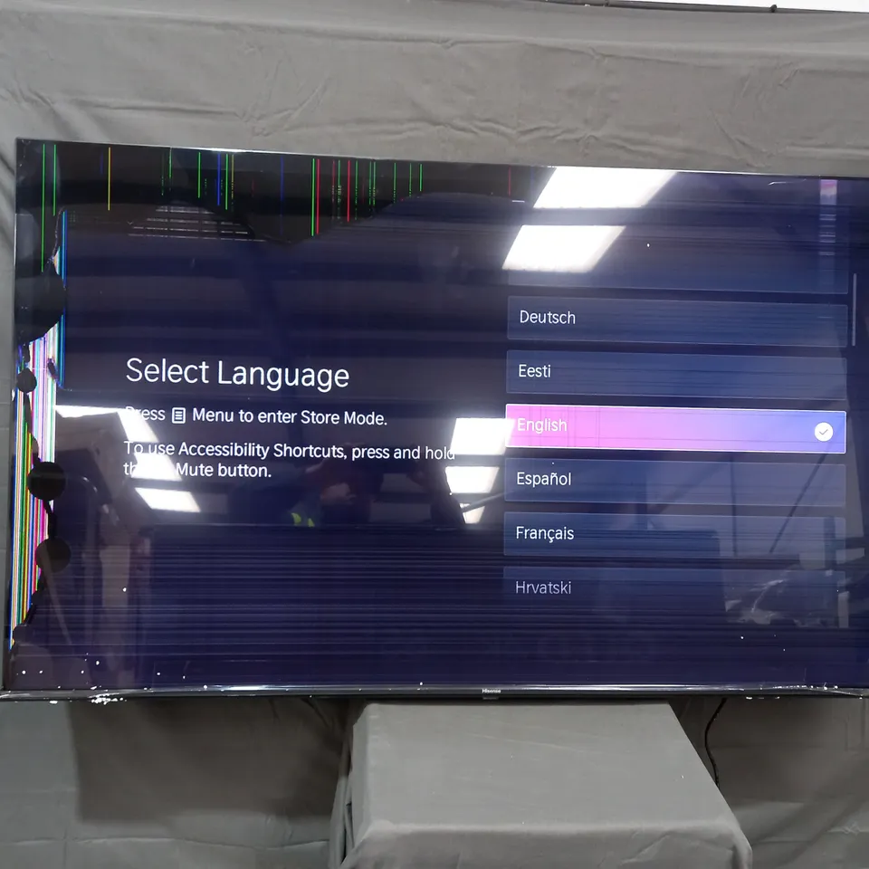 HISENSE QLED 4K E7 SERIES 65" TELEVISION - COLLECTION ONLY