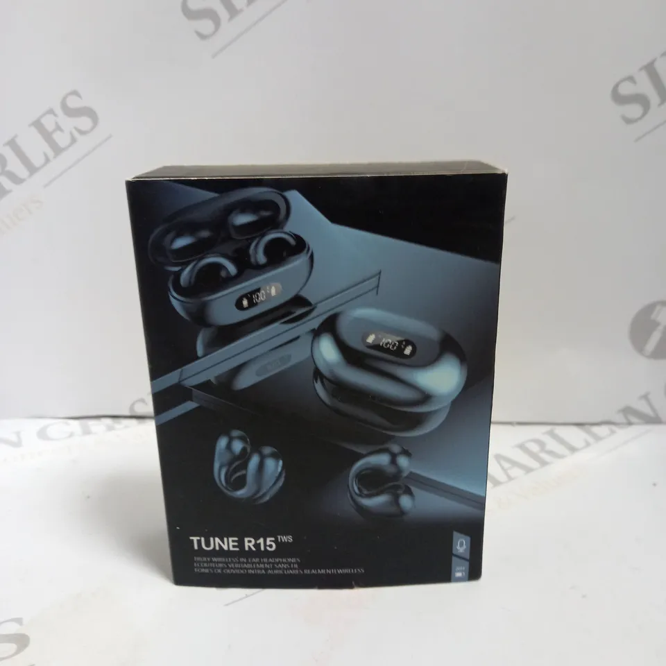 BOXED TUNE R15 WIRELESS BLUETOOTH EARPHONES WHITE