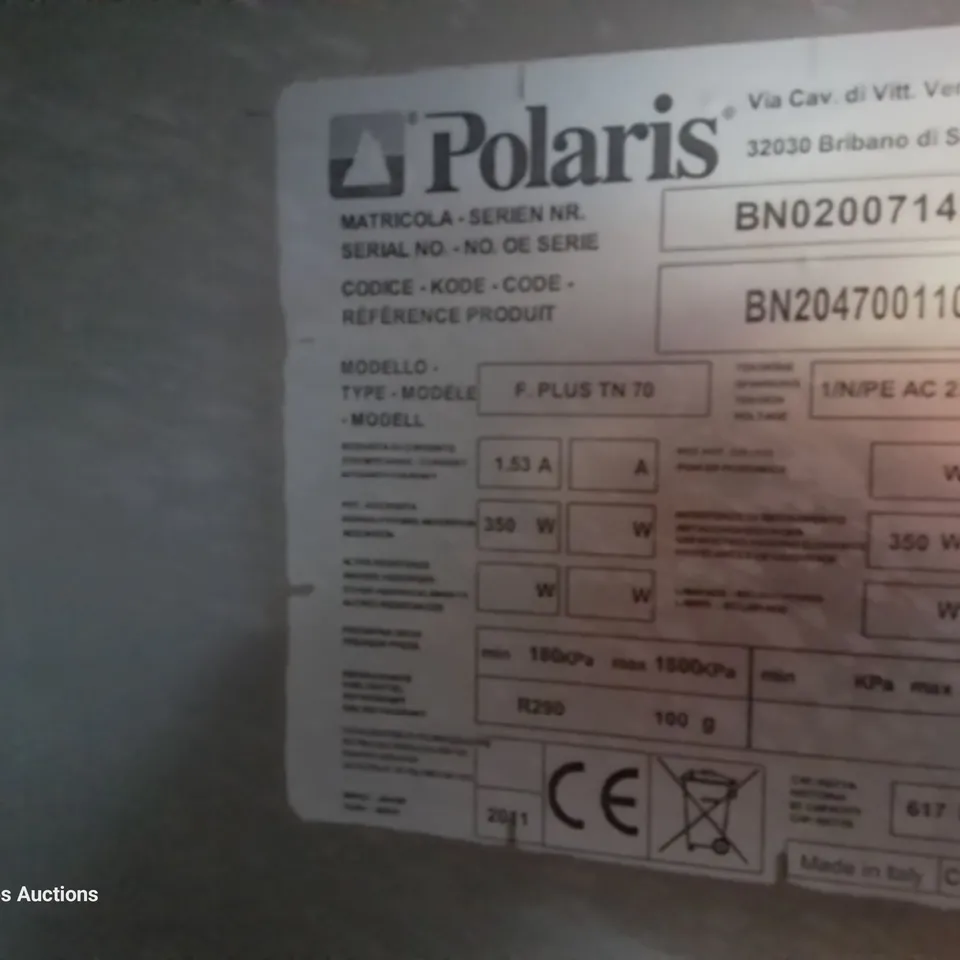 POLARIS SINGLE DOOR TALL COMMERCIAL FRIDGE F PLUS TN70