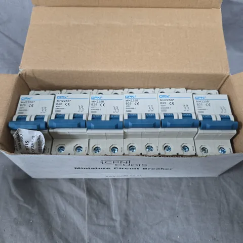 APPROXIMATELY 15 ASSORTED MINIATURE CIRCUIT BREAKER SETS  