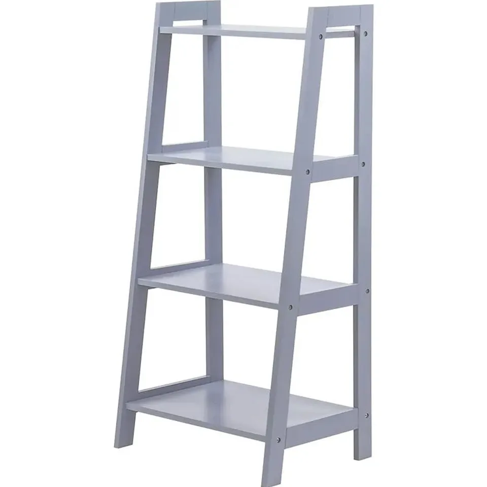 BOXED AZARRIA 45CM 4-SHELF SHELVING UNIT (1 BOX)