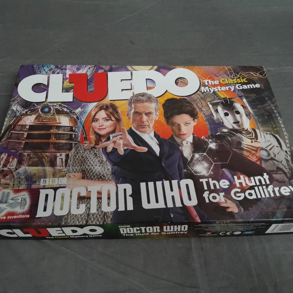 DOCTOR WHO CLUEDO THE CLASSIC MYSTERY GAME
