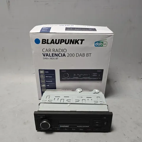 BOXED BLAUPUNKT CAR RADIO CALENCIA 200 DAB BT 