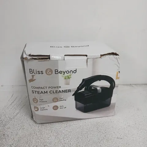 BLISS & BEYOND COMPACT POWER STEAM CLEANER – SC702 (BOXED)