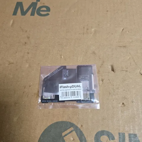 IFLASH UDUAL, DUAL MICROSD ADAPTER FOR THE IPOD. SEALED