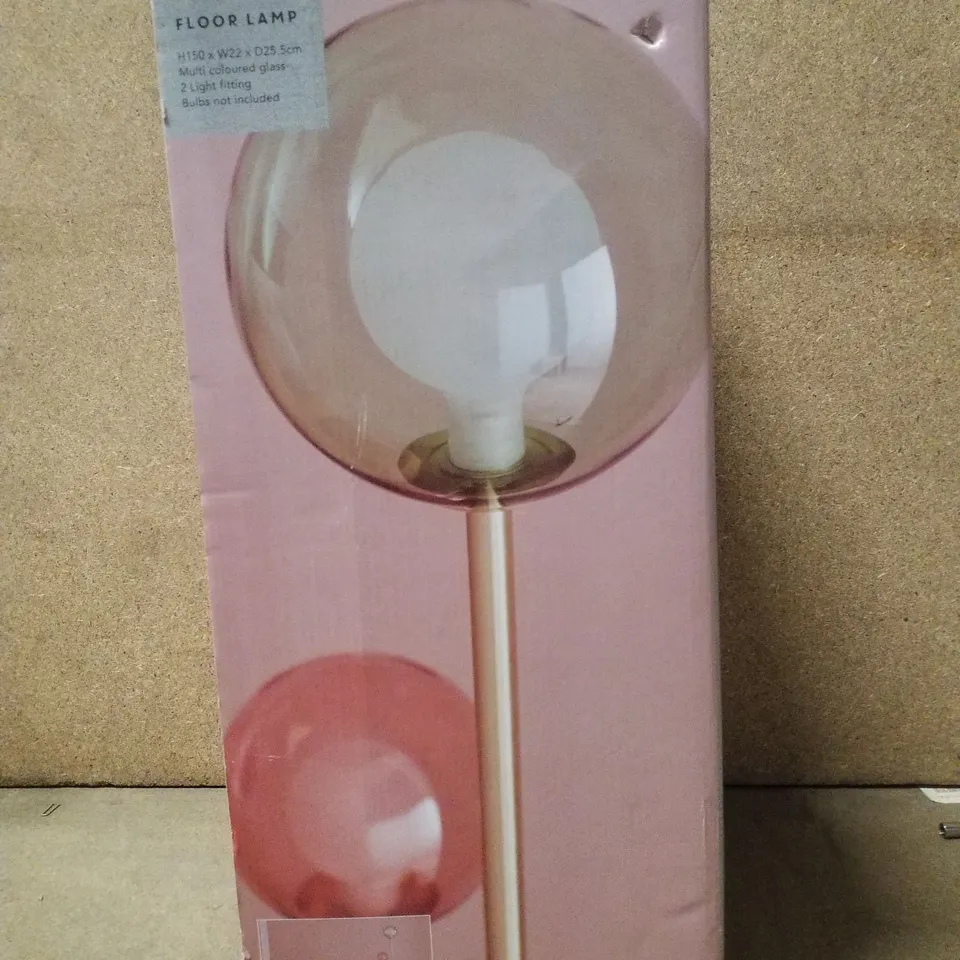 BOXED DUNELM ELIZA FLOOR LAMP 