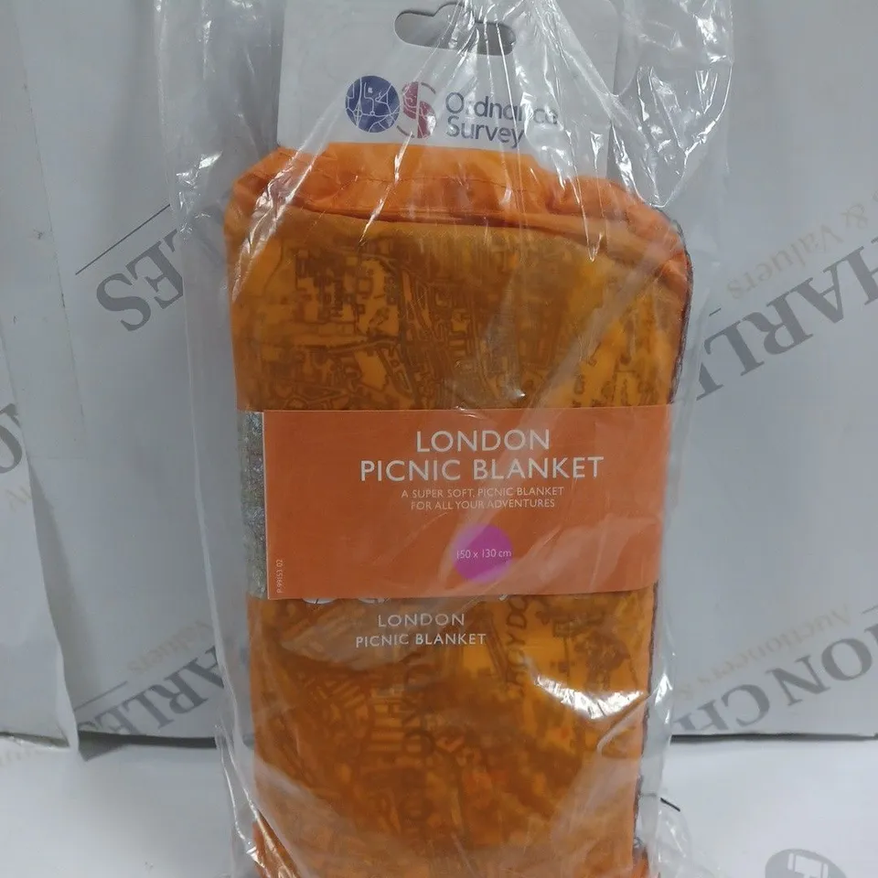 ORDNANCE SURVEY LONDON PICNIC BLANKET 