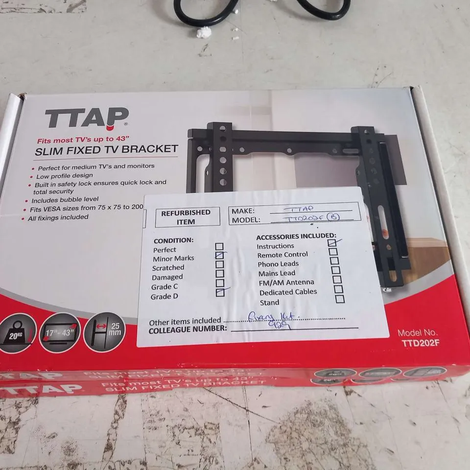 TTAP TTD202F ESW TV WALL BRACKET