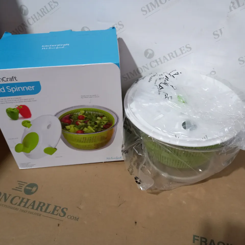 BOXED KITCHEN CRAFT SALAD SPINNER