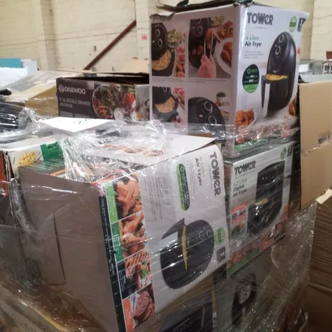 PALLET CONTAINING ASSORTED RETURN AIR FRYERS