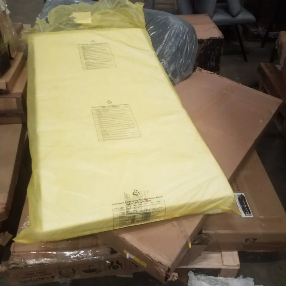 PALLET CONTAINING ASSORTED INCOMPLETE FURNITURE PRODUCTS