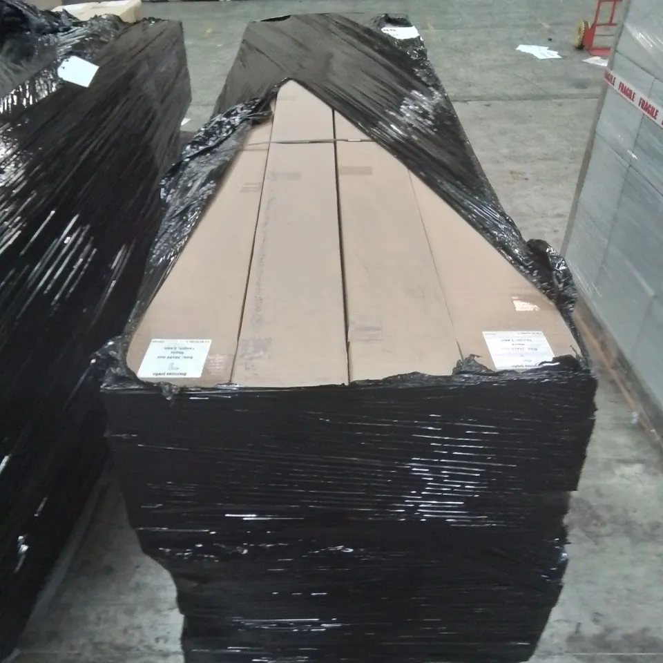 A PALLET OF A LARGE QUANTITY OF STAIR NOSES IN VARIOUS COLOURS AND SIZES