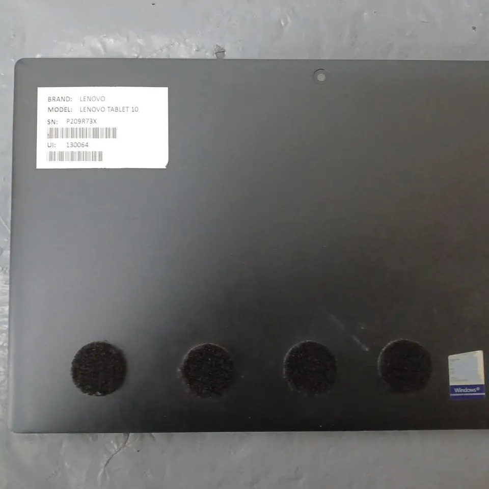 LENOVO	TABLET 10 10 INCH CELERON N4100 1.10GHZ