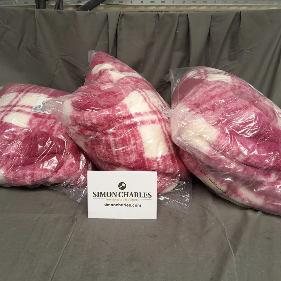 LOT OF 3 COZEE HOME OVERSIZED HOUSE COAT VARIOUS SIZES