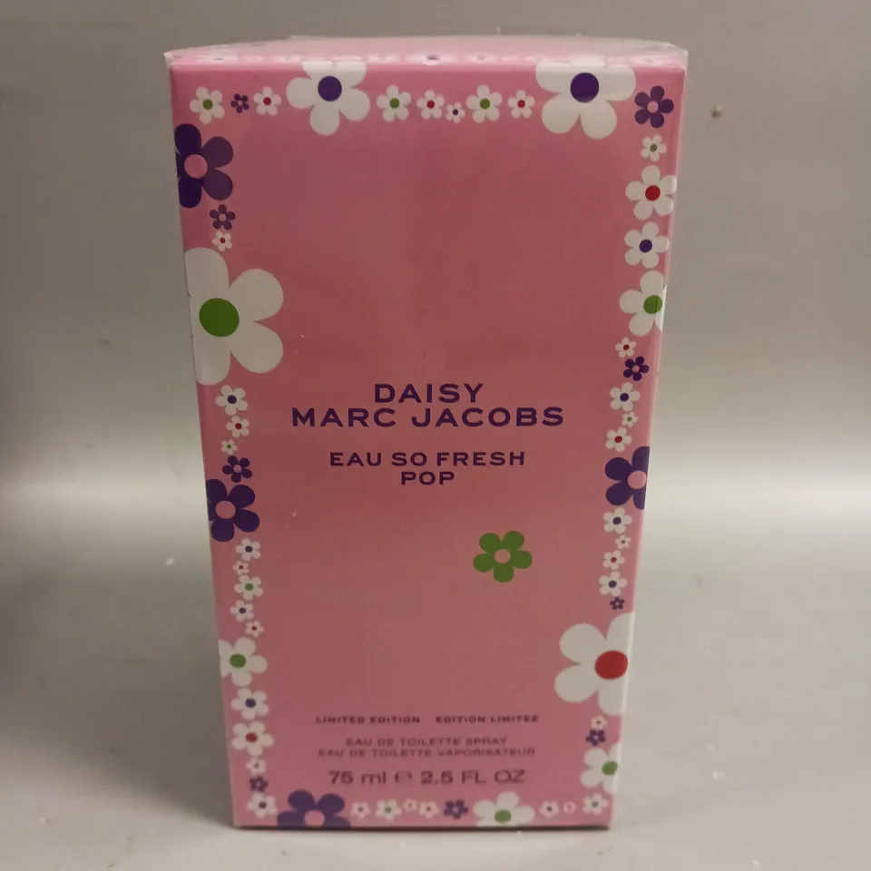 BOXED AND SEALED MARC JACOBS DAISY EAU DE TOILETTE 75ML
