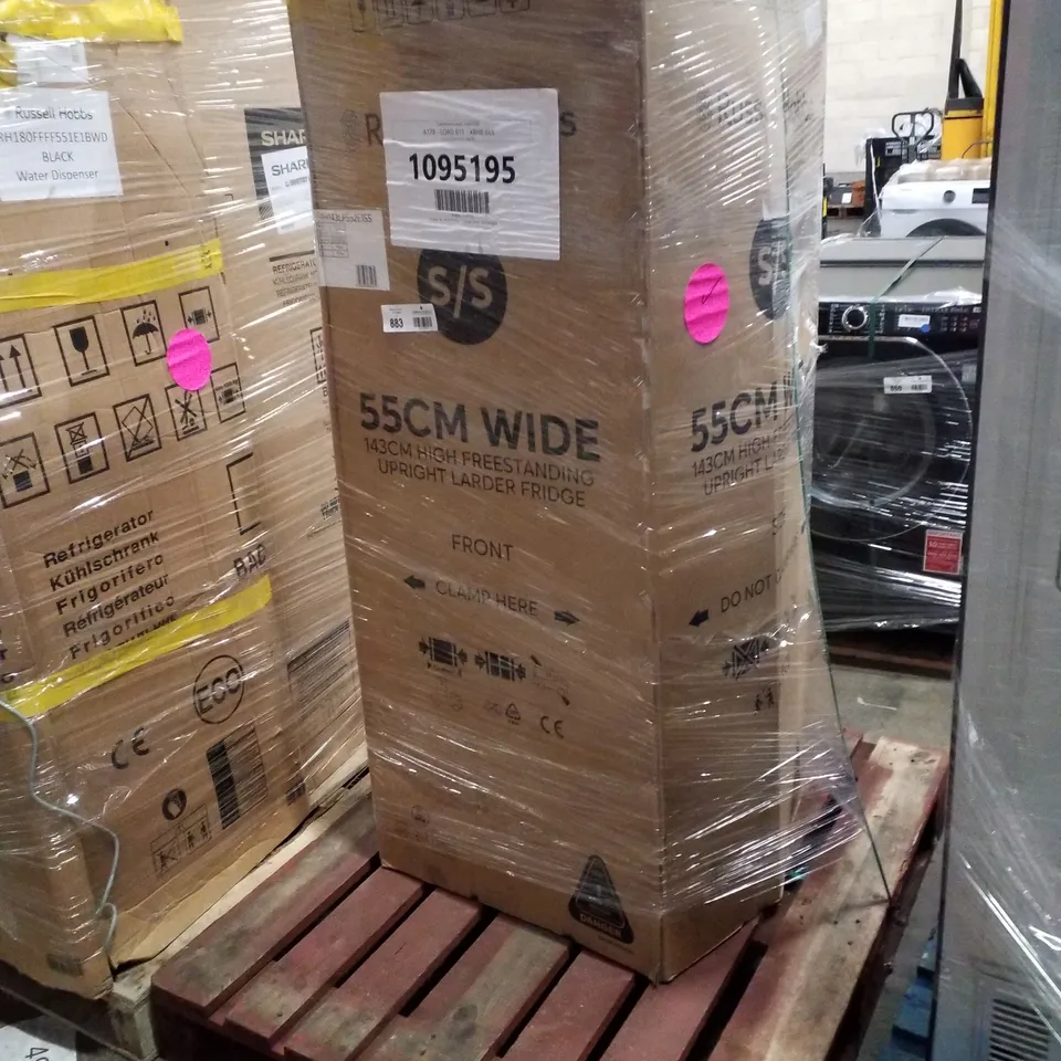 PALLET CONTAINING UNPROCESSED RAW RETURN WHITE GOOD TO INCLUDE