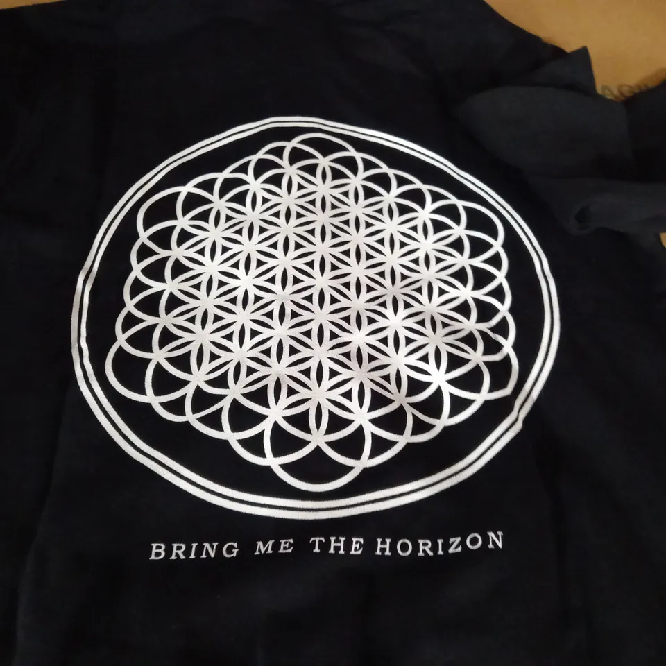 BRING ME THE HORIZON WOMENS ZIP THROUGH HOODIE - S