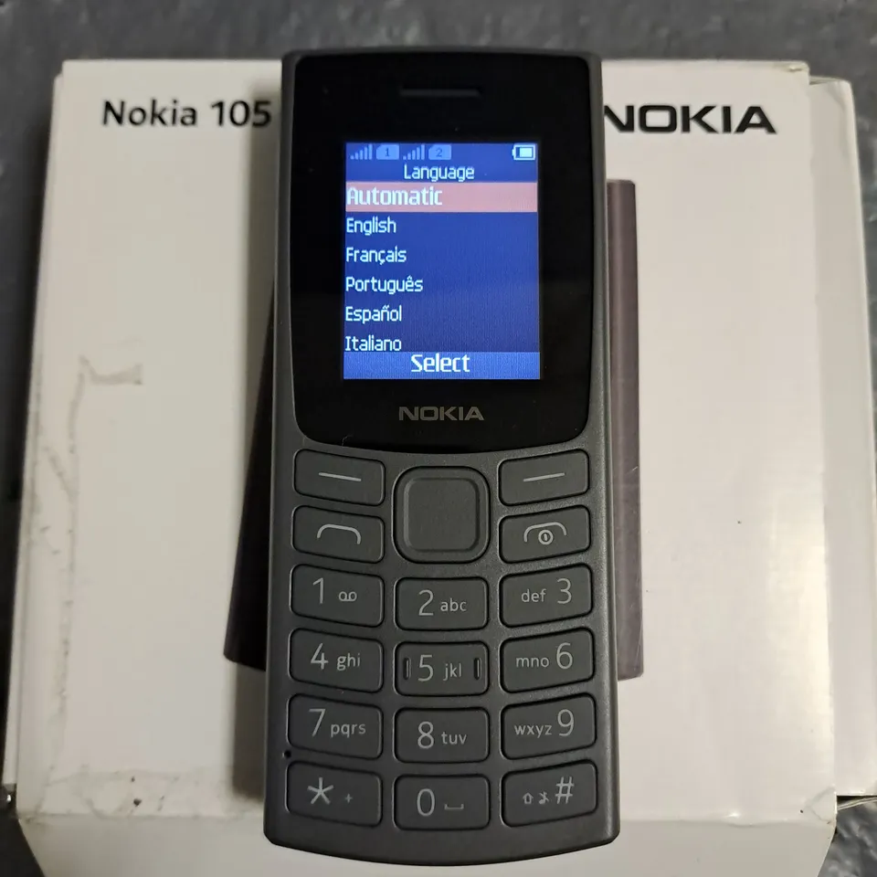 BOXED NOKIA 105 MOBILE PHONE - TA-1557