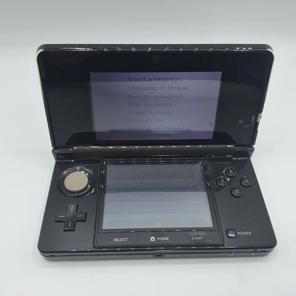 UNBOXED NINTENDO 3DS IN GREY - CTR-001