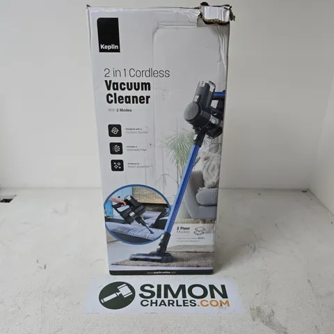BOXED KEPLIN 2IN1 CORDLESS VACUUM CLEANER