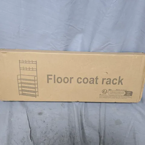 BOXED FLOOR COAT RACK