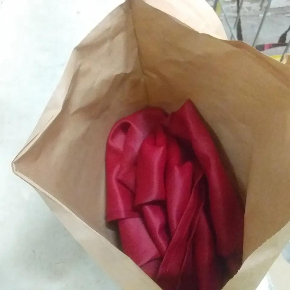 DESIGNER RUBY RED CURTAIN