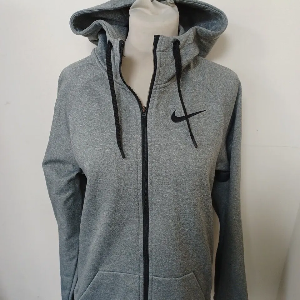 NIKE LOGO ZIPPED CASUAL JACKET SIZE S