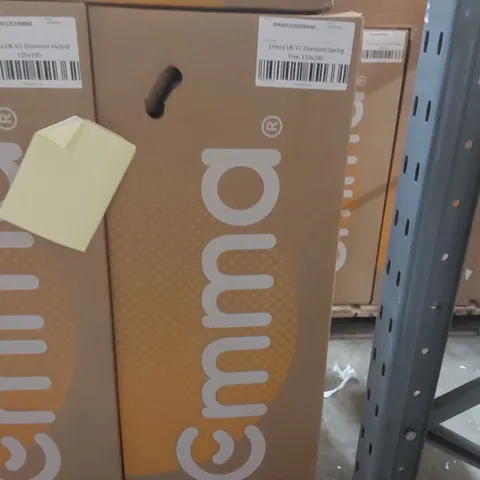 BRAND NEW BOXED EMMA UK V2 DIAMOND SPRING FREE 150 x 200CM KING SIZE MATTRESS 