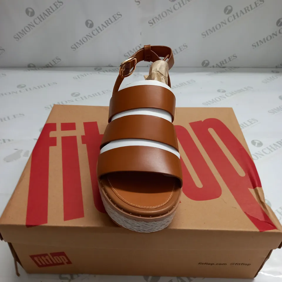 FIRTFLOP ELOISE BACK STRAP ESPADRILLE WEDGES SIZE 5