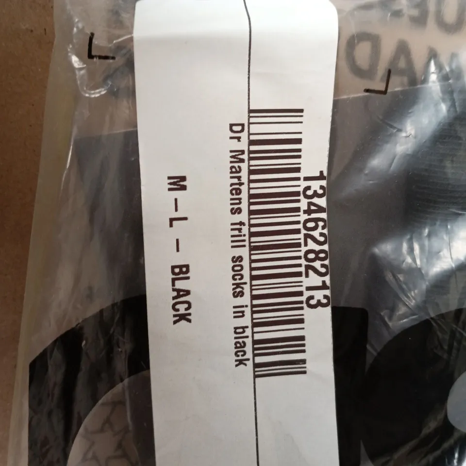 Dr. Martens Socks – Black, Size M-L