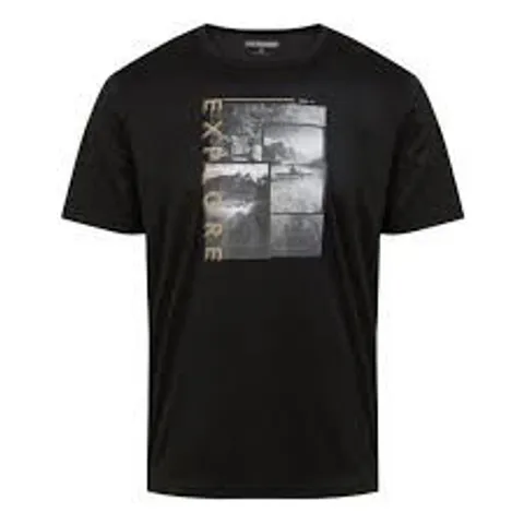 BRAND NEW REGATTA FINGEL VIII T-SHIRT IN BLACK -  SIZE 4XL