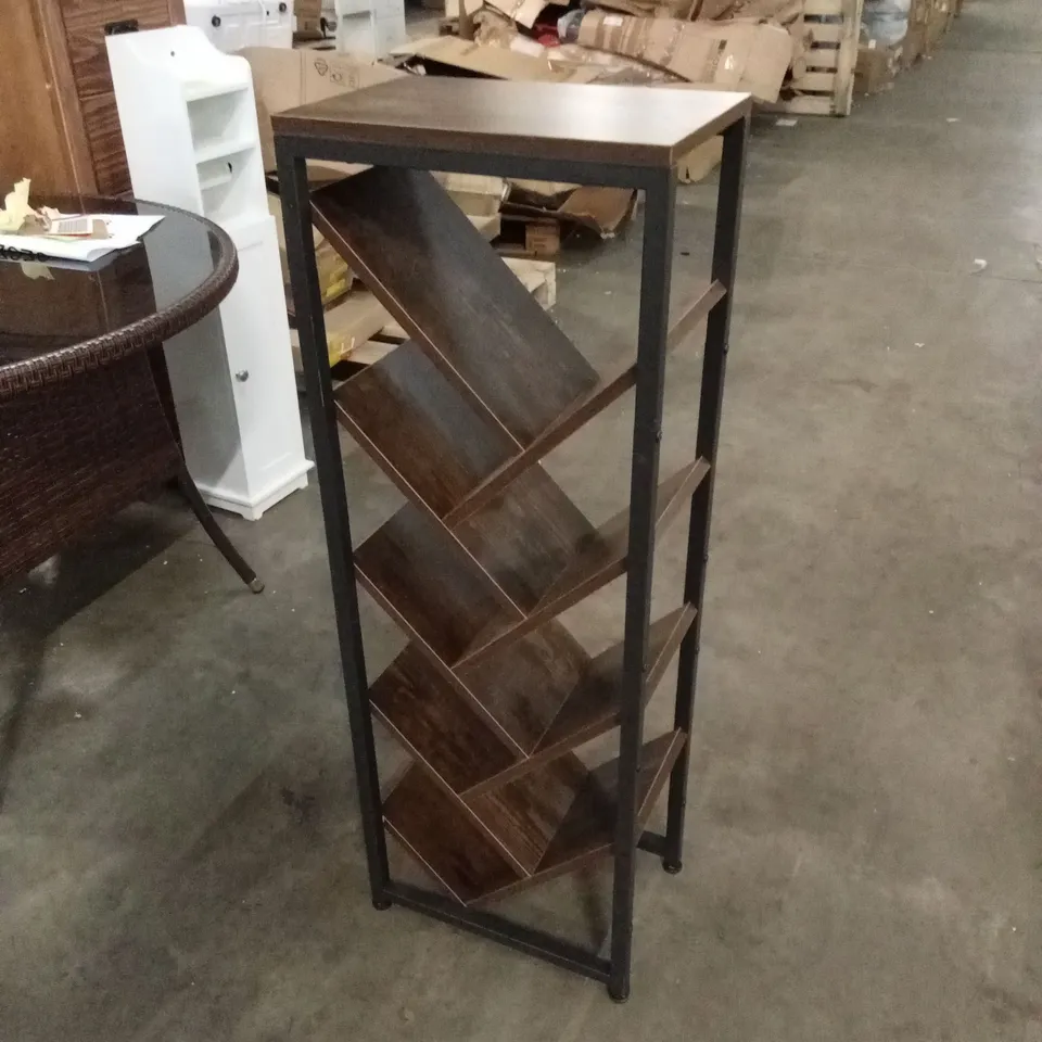 9-TIER FLOOR STANDING TREE BOOKSHELF STORAGE RACK