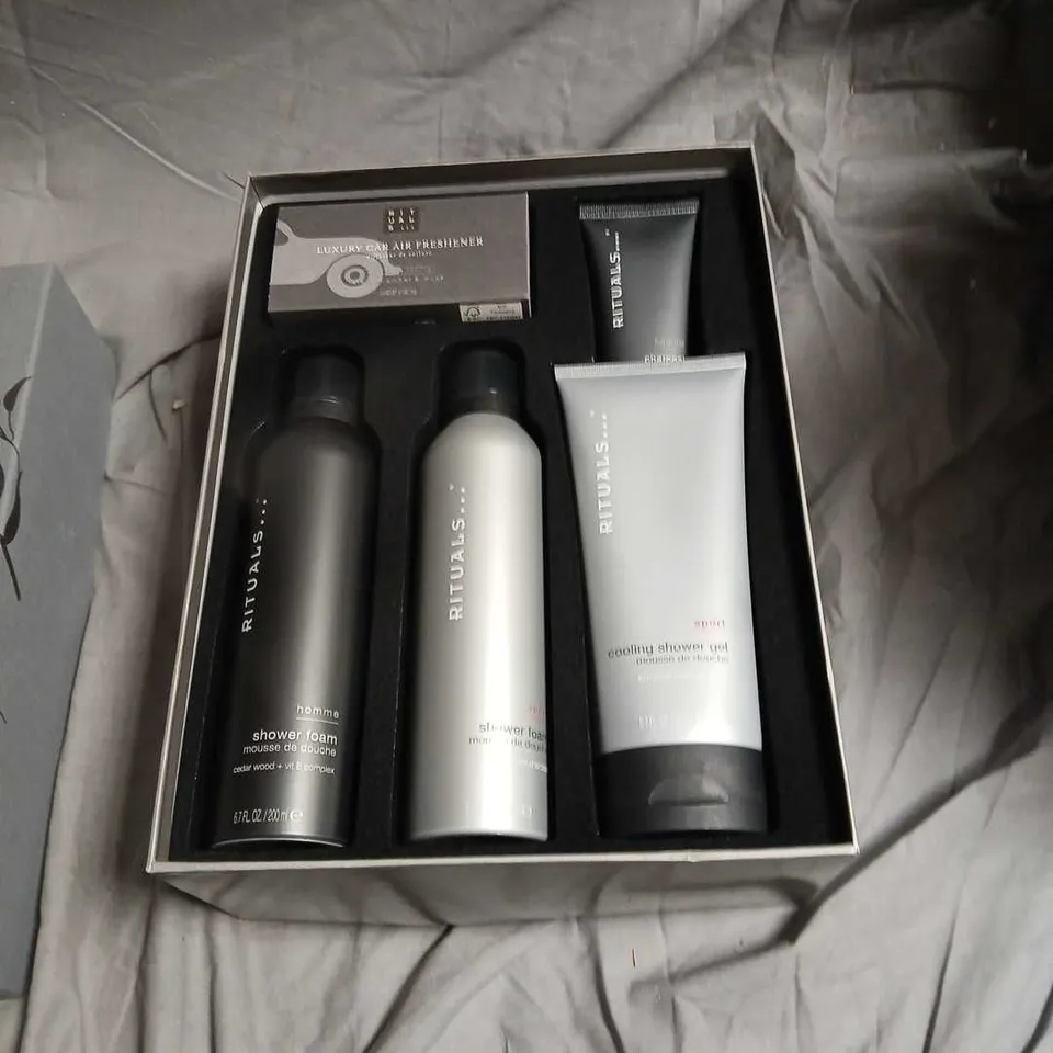 RITUALS GIFT SET – SHOWER FOAM, SHOWER GEL & BODY LOTION