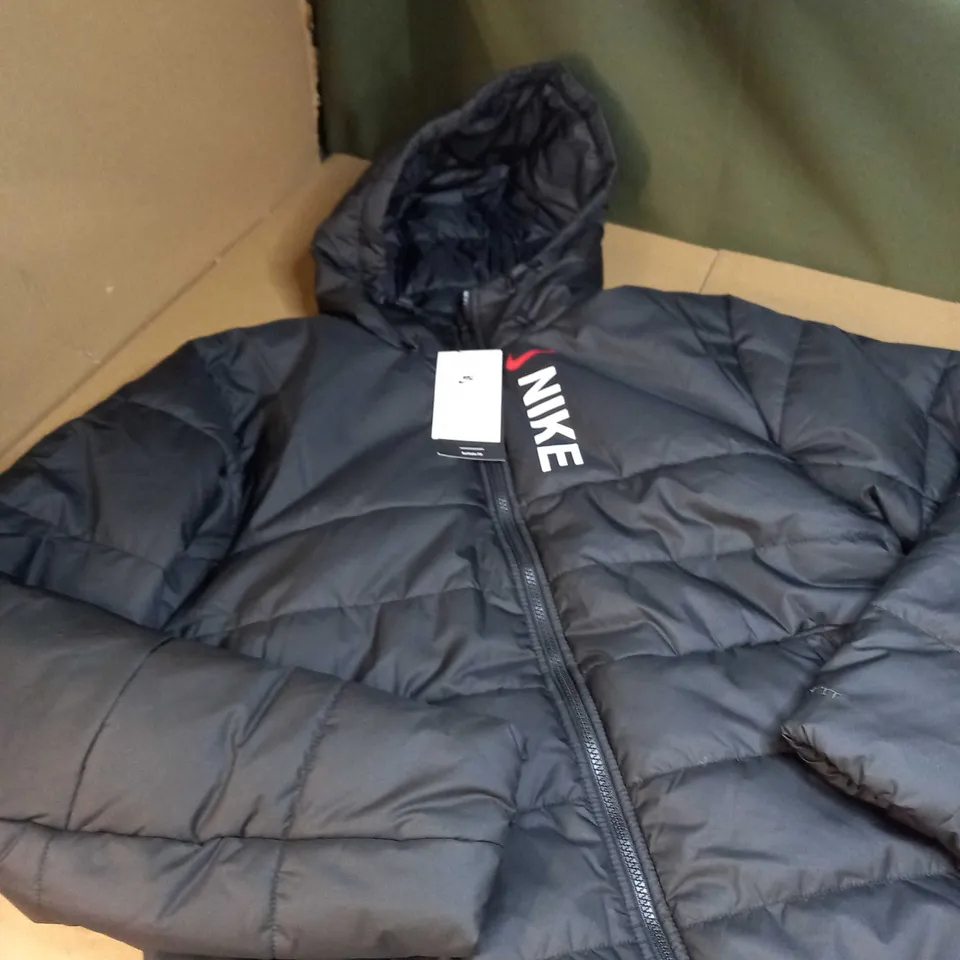 MENS NIKE LOGO PADDED COAT SIZE L