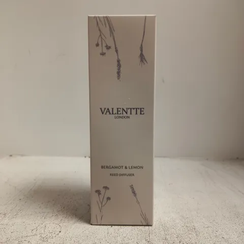 VALETTE LONDON BERGAMOT & LEMON REED DIFFUSER – BOXED