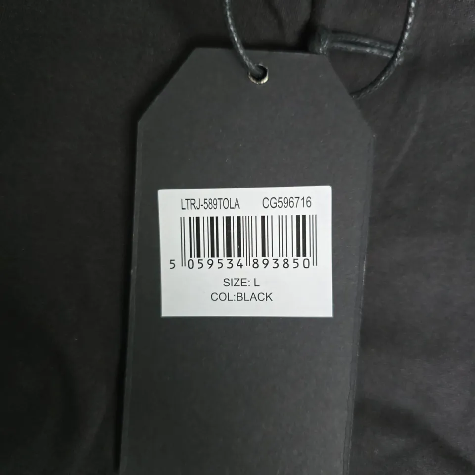 BRAVE SOUL LONDON BLACK CAPRI LEGGINGS, SIZE L (3/4 LENGTH)