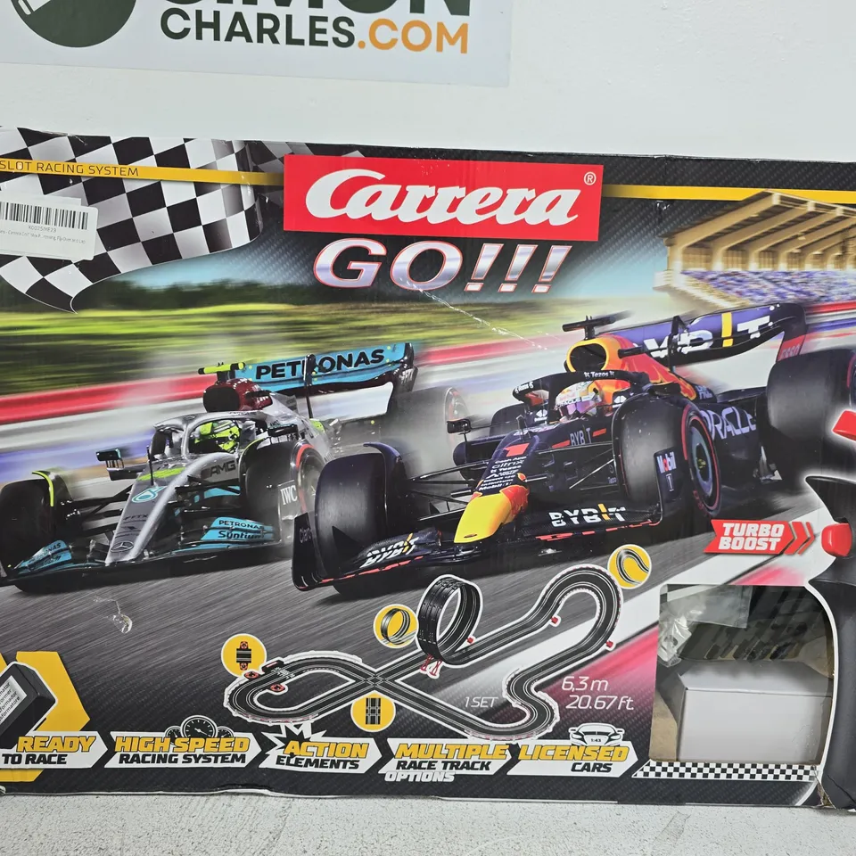 BOXED CARRERA GO!!! 1.43 SLOT RACING SYSTEM
