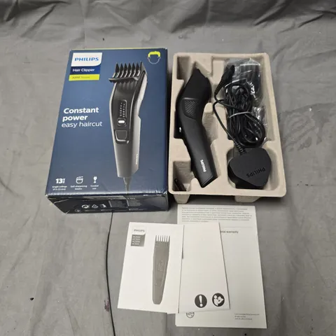 PHILIPS HAIR CLIPPER 3000 SERIES – CONSTANT POWER, BOXED