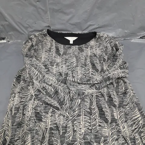 SEASALT CORNWALL FERN PATTERNED DRESS - 12 