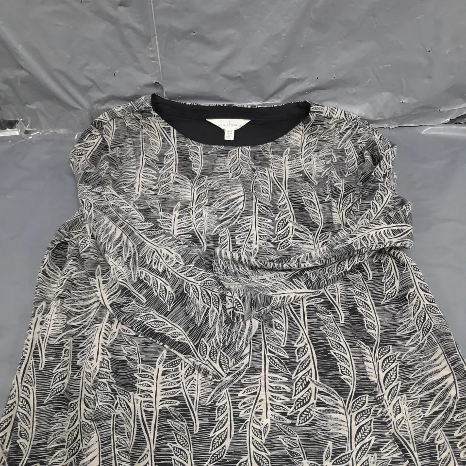SEASALT CORNWALL FERN PATTERNED DRESS - 12 