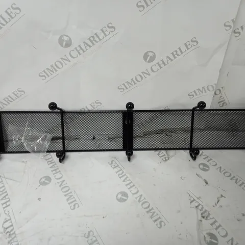 BOXED SAFCO ONYX WALL MOUNTED COAT RACK